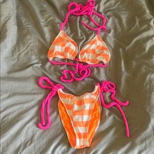 Aerie Bright Orange Swimwear